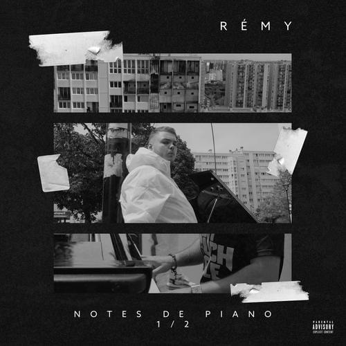 Album cover art for "Notes de piano 1/2" by Rémy