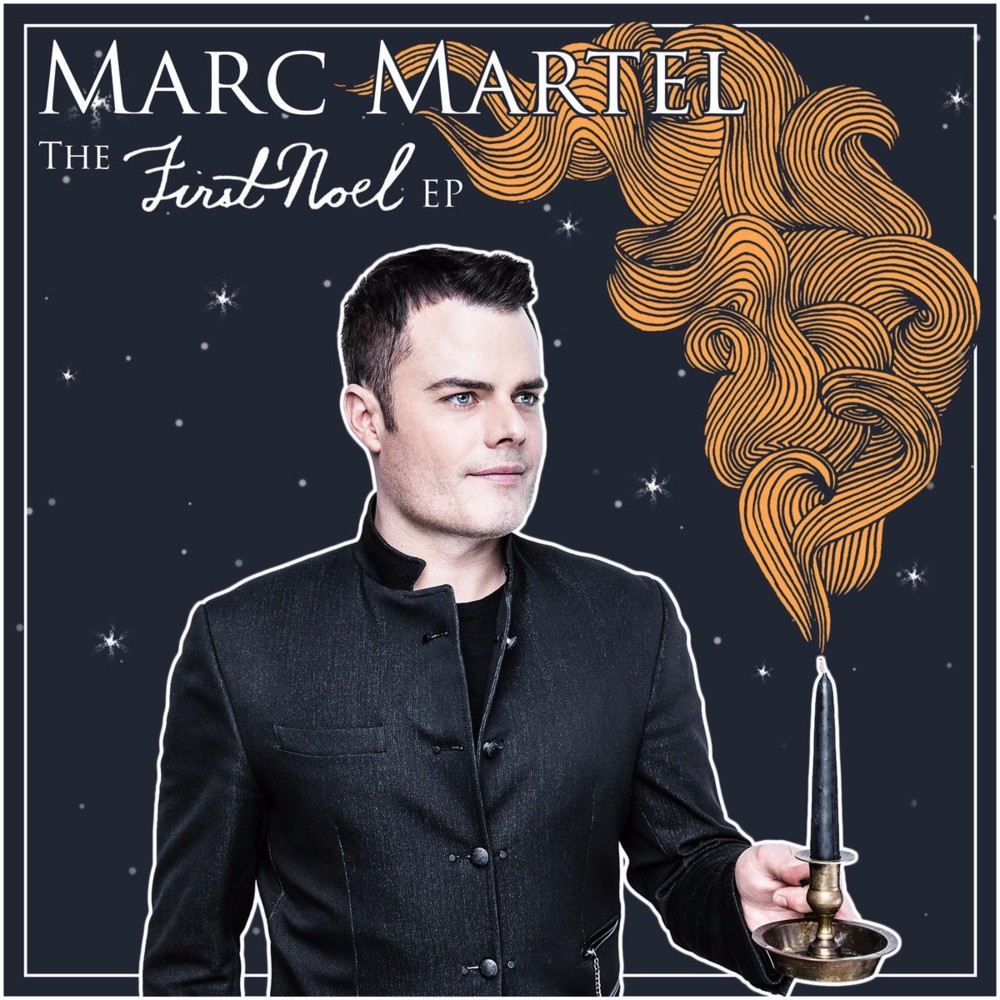 Album cover art for "It’s Beginning to Look a Lot Like Christmas" by Marc Martel & Plumb