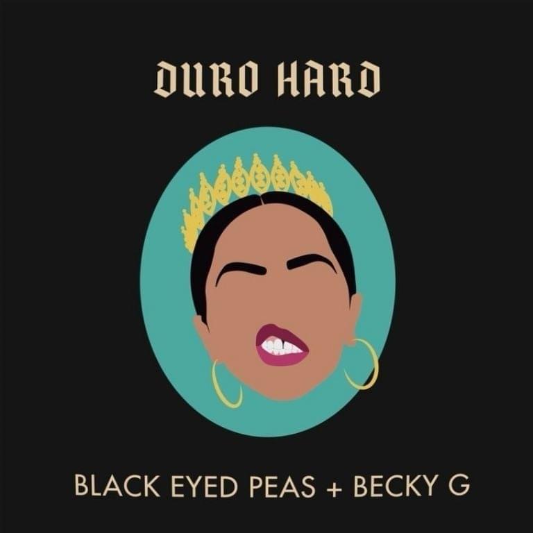 Album cover art for "DURO HARD" by Black Eyed Peas