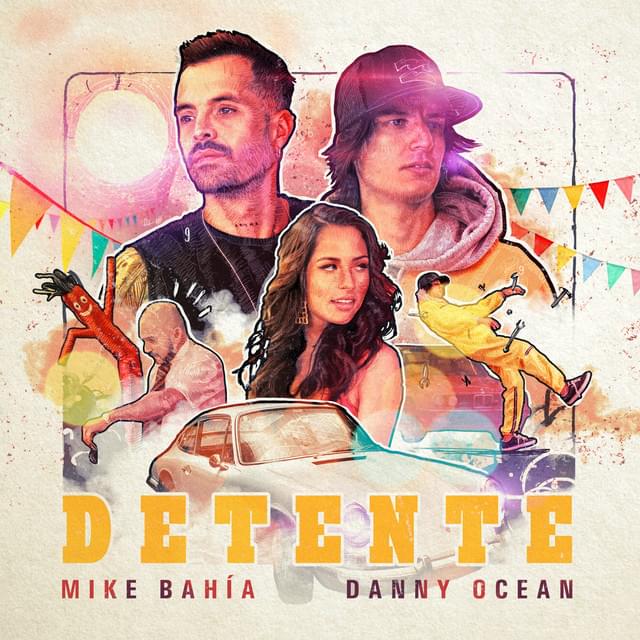 Album cover art for "Detente" by Mike Bahía & Danny Ocean