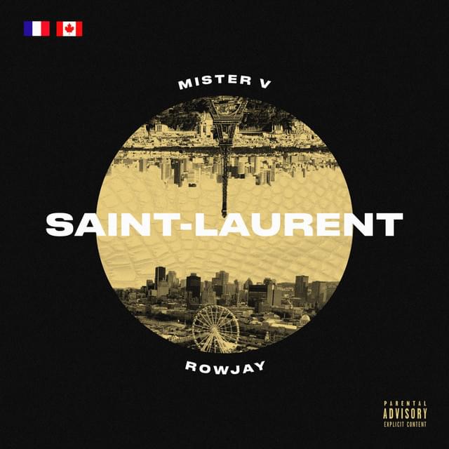 Album cover art for "Saint Laurent" by 2K Sports & Rowjay