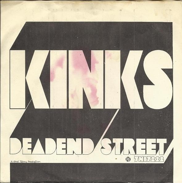 Album cover art for "Dead End Street" by The Kinks