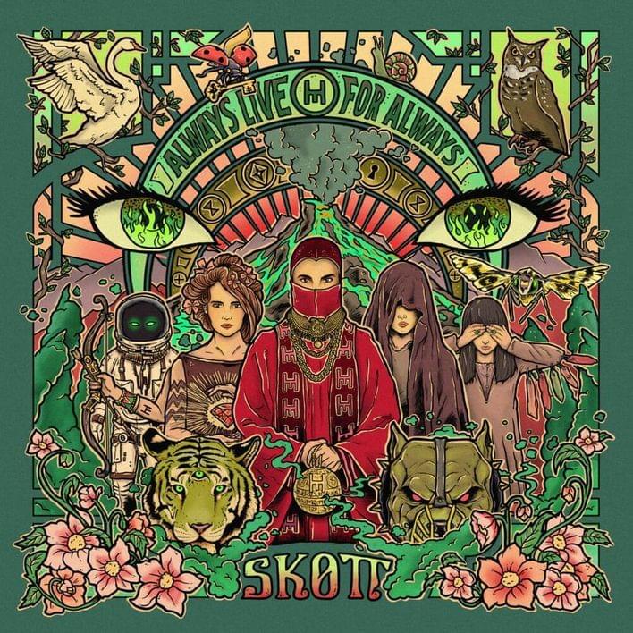 Album cover art for "Settle Down" by Skott