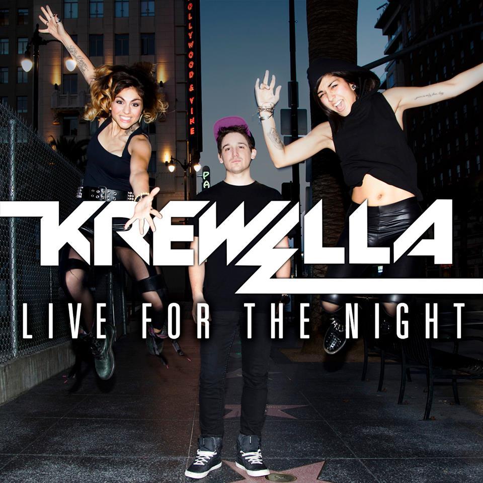Album cover art for "Live for the Night" by Krewella