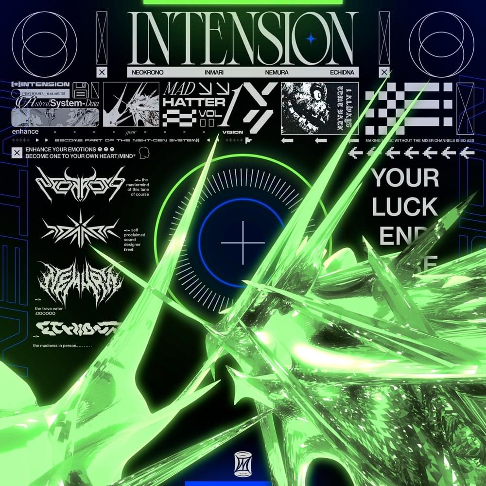 Album cover art for "Intension" by NeoKrono