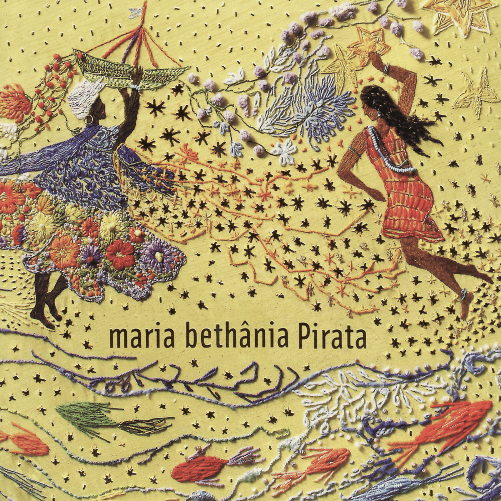 Album cover art for "O Tempo e o Rio" by Maria Bethânia