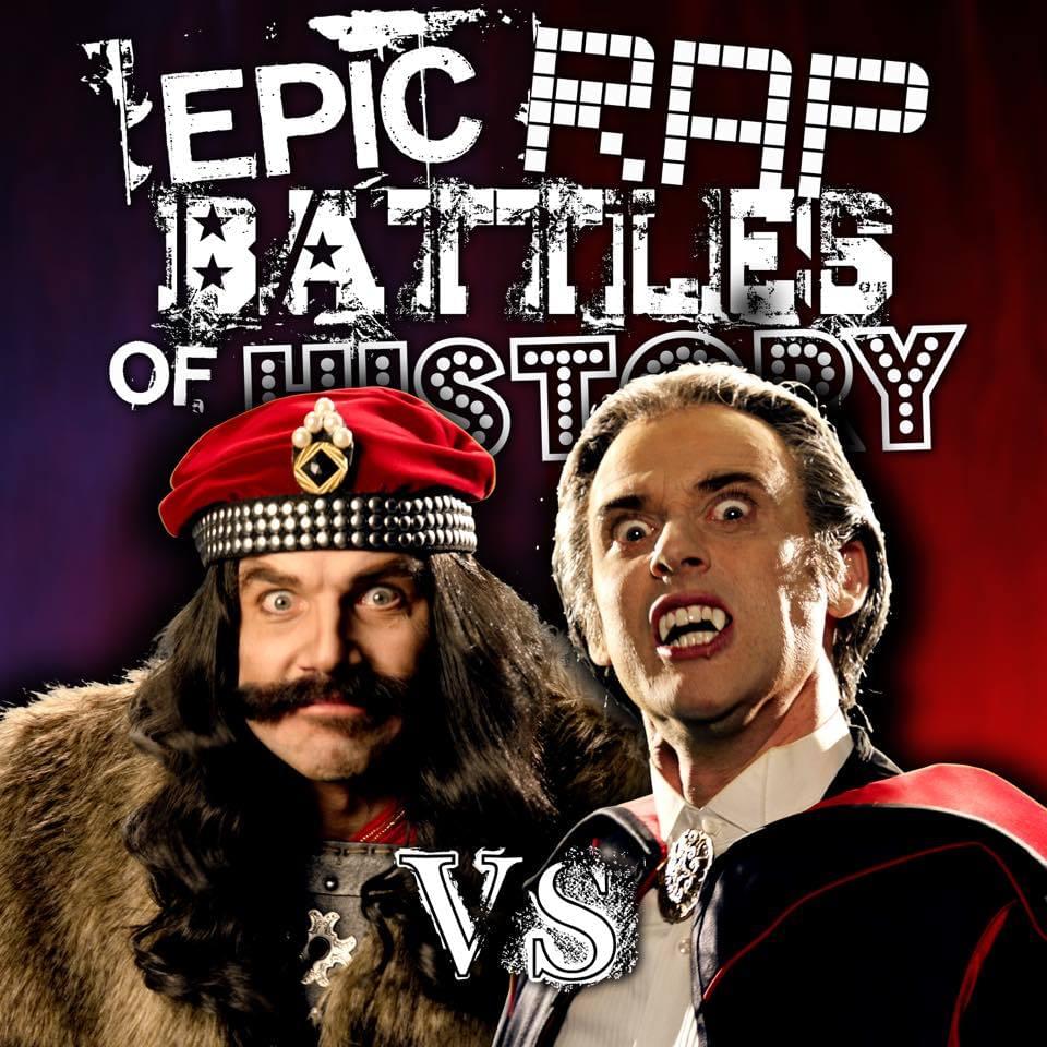 Album cover art for "Vlad the Impaler vs. Count Dracula" by Epic Rap Battles of History & EpicLLOYD & Nice Peter