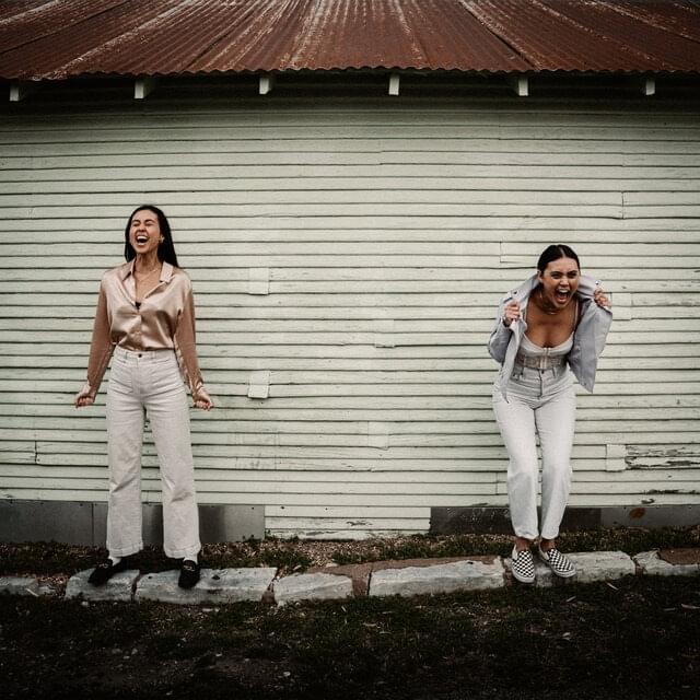 Album cover art for "Cold Sweats" by Meg & Dia
