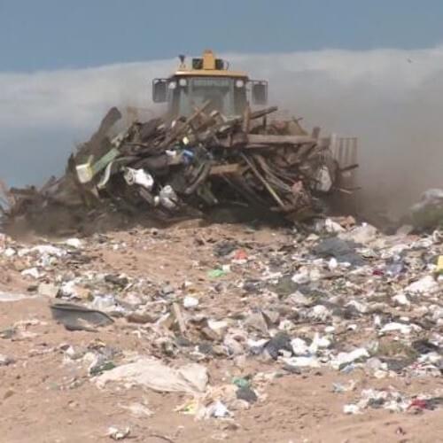 Album cover art for "As The Brain Melts In Gold Then Dirt" by Landfill