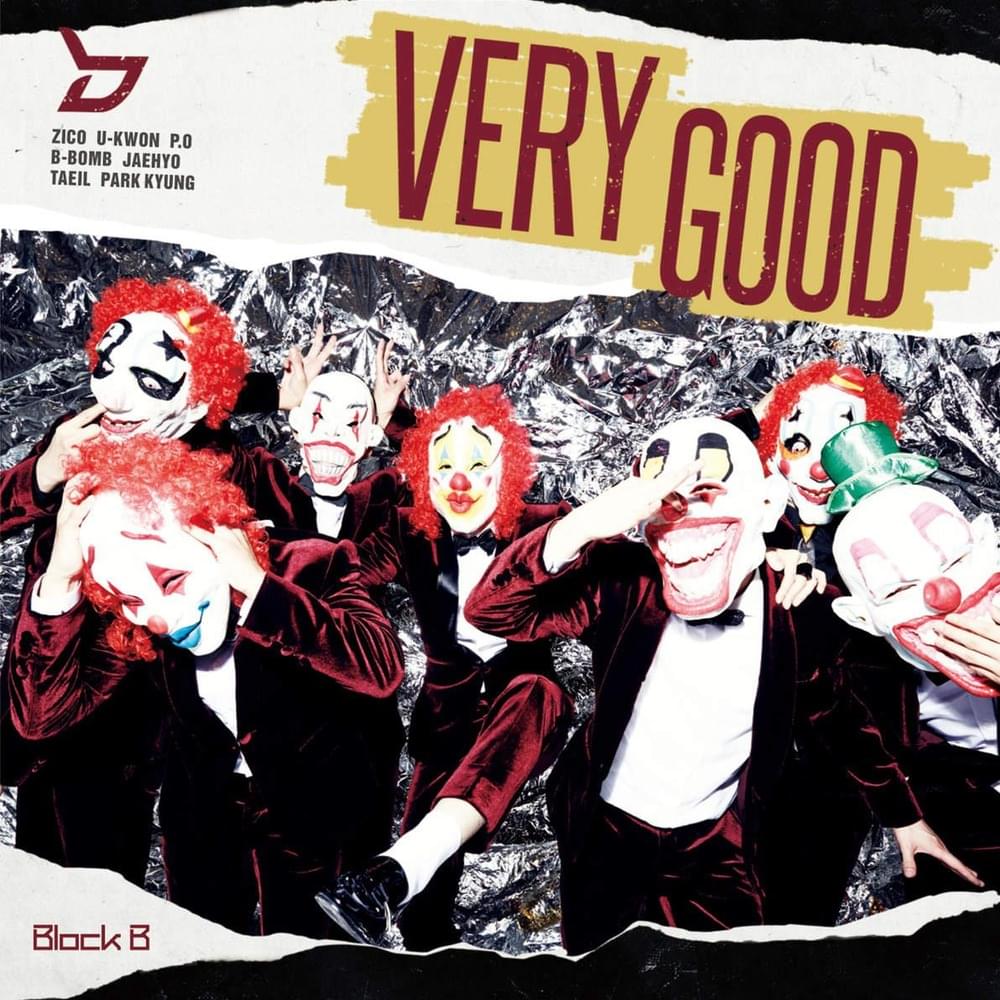 Album cover art for "Very Good (Japanese Version)" by Block B