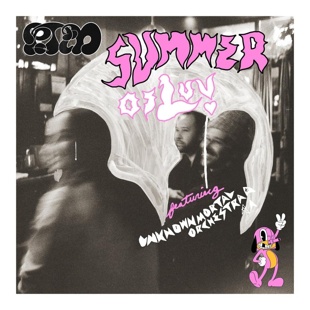 Album cover art for "Summer of Luv" by Portugal. The Man & Unknown Mortal Orchestra