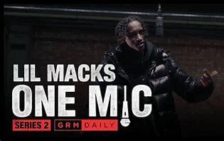 Album cover art for "One Mic Freestyle Part 1" by Lil Macks