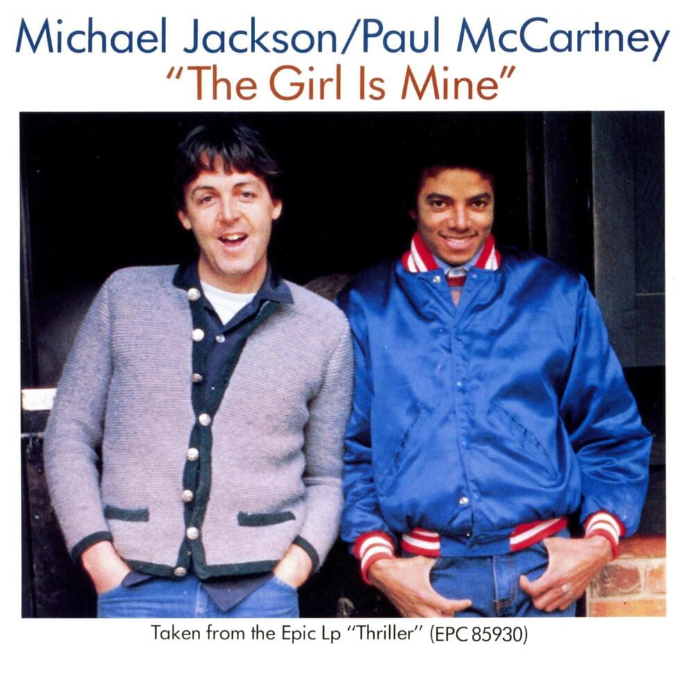 Album cover art for "The Girl is Mine" by Michael Jackson & Paul McCartney