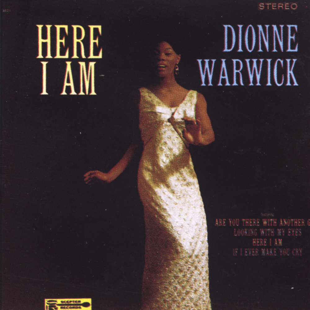Album cover art for "Here I Am" by Dionne Warwick