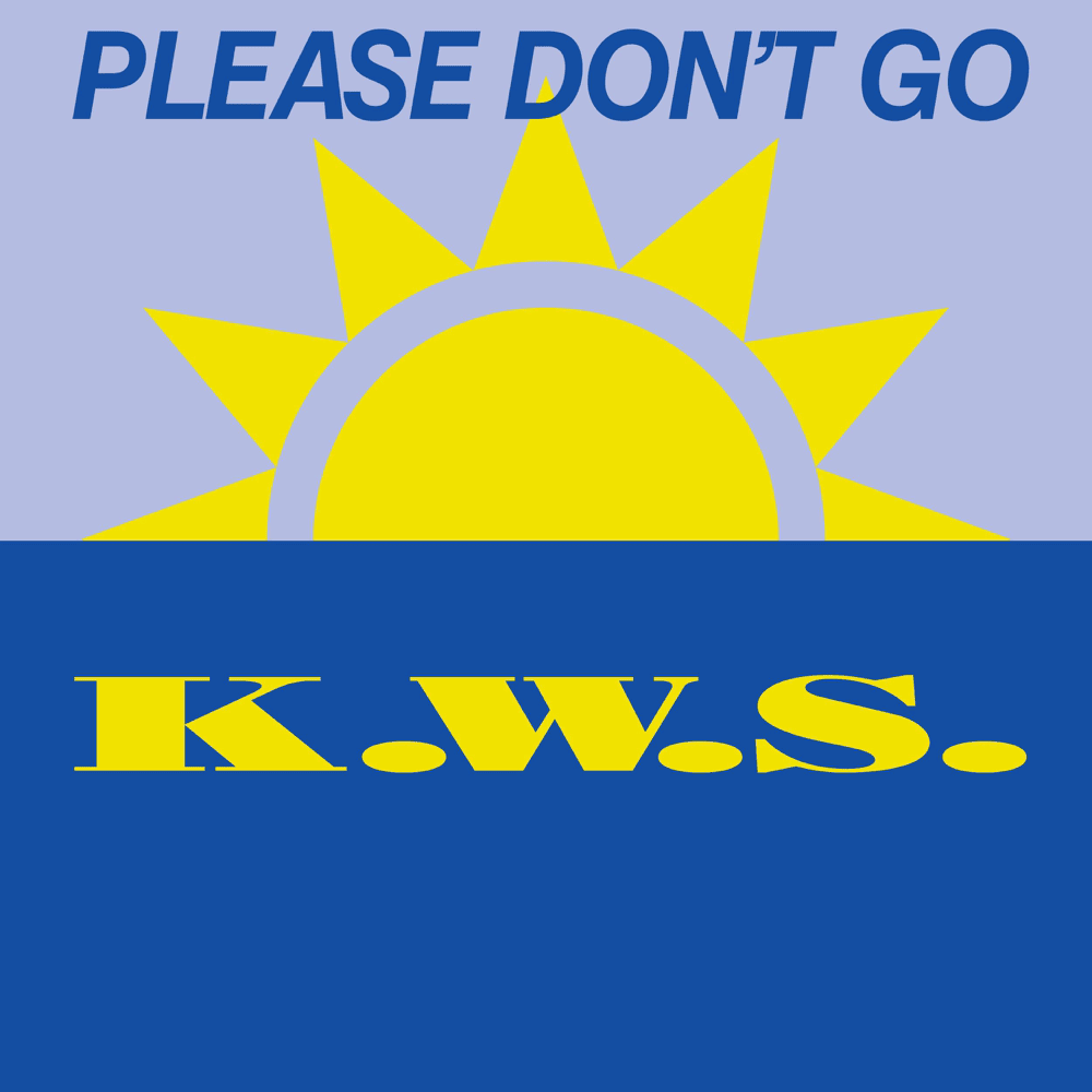 Album cover art for "Please Don’t Go" by KWS
