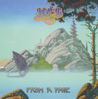 Album cover art for "Words on a Page" by Yes