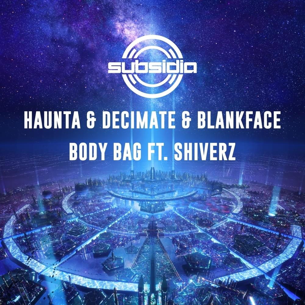 Album cover art for "Body Bag" by Haunta & SHIVERZ (UK)