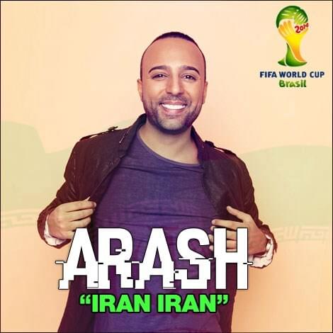 Album cover art for "Iran Iran World Cup 2014" by Arash & DJ Aligator