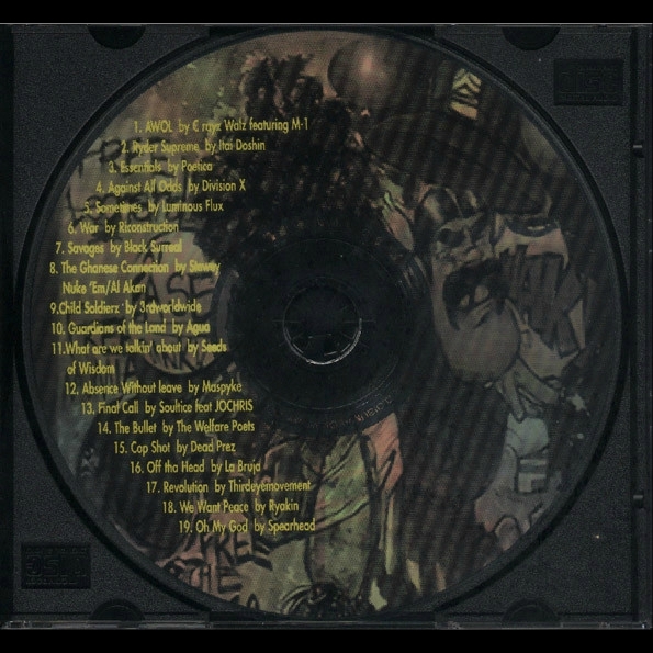 Album cover art for "A.W.O.L." by C-Rayz Walz & M-1