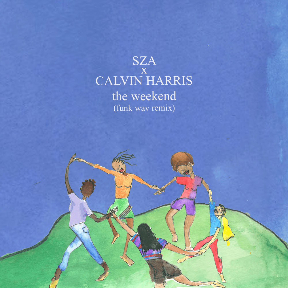 Album cover art for "The Weekend (Funk Wav Remix)" by SZA