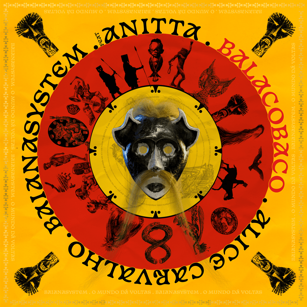 Album cover art for "Balacobaco" by BaianaSystem & Anitta & Alice Carvalho