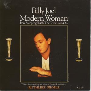 Album cover art for "Modern Woman" by Billy Joel