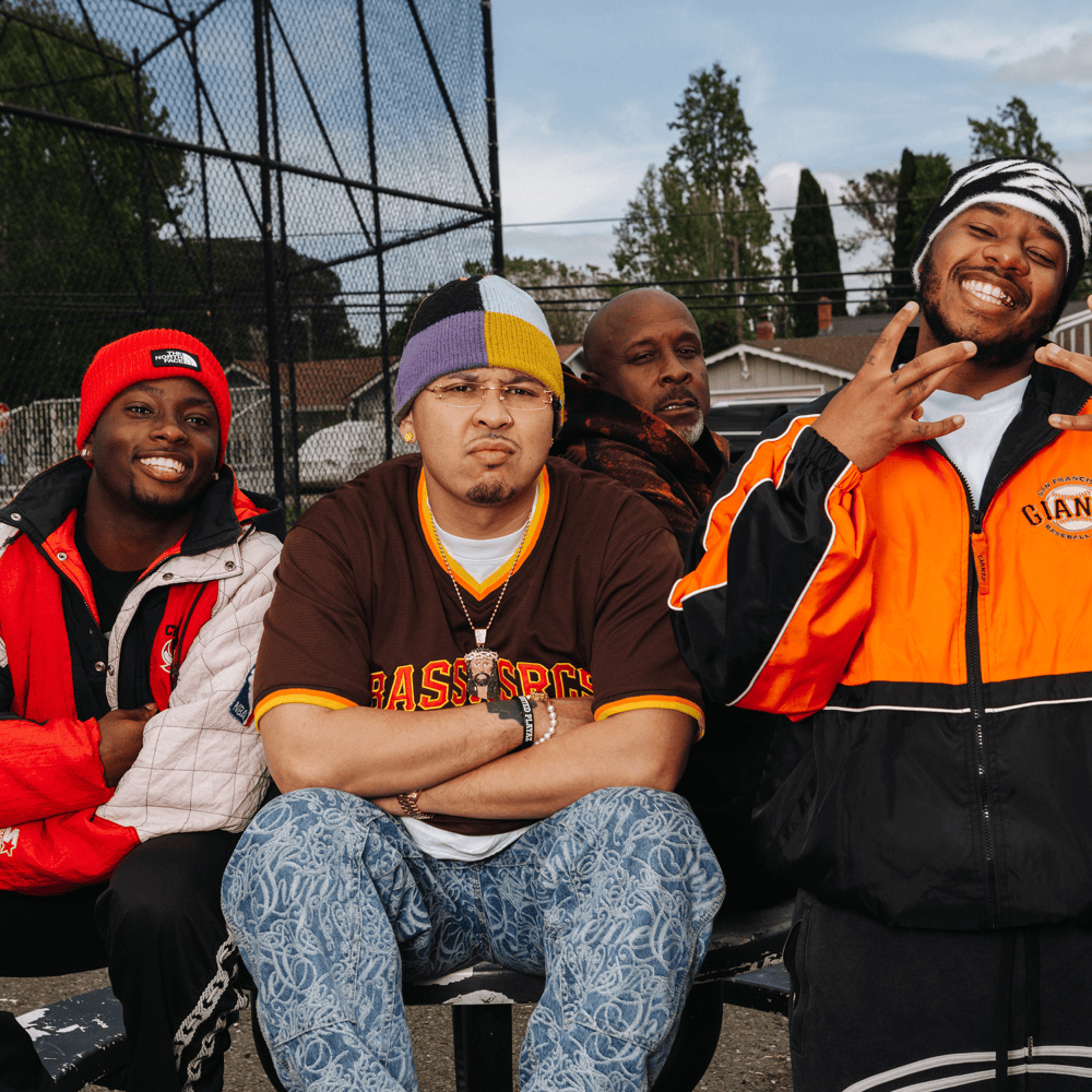 Album cover art for "What We Doin!?" by P-LO