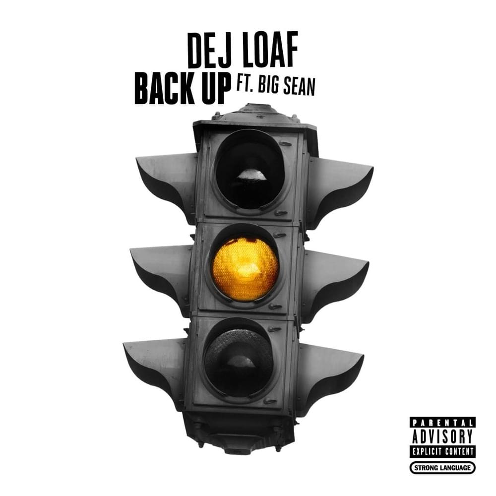Album cover art for "Back Up" by Hoodrich Keem & Big Sean