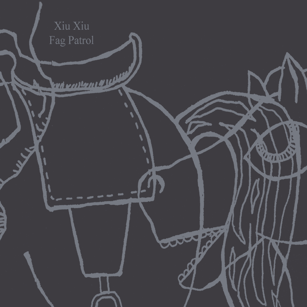 Album cover art for "Asleep" by Xiu Xiu