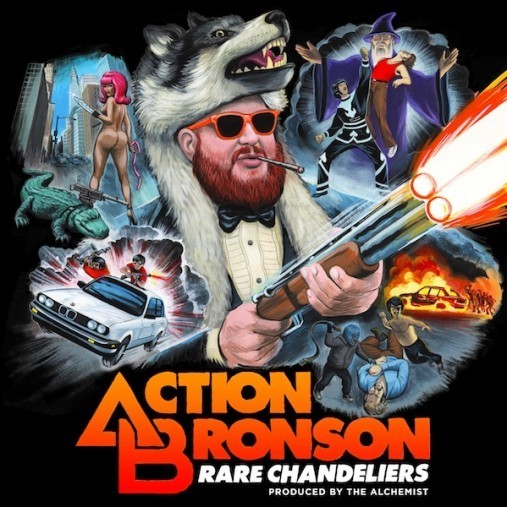 Album cover art for "Rare Chandeliers" by The Alchemist