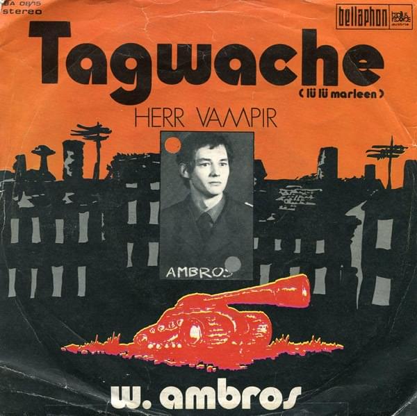 Album cover art for "Tagwache" by Wolfgang Ambros