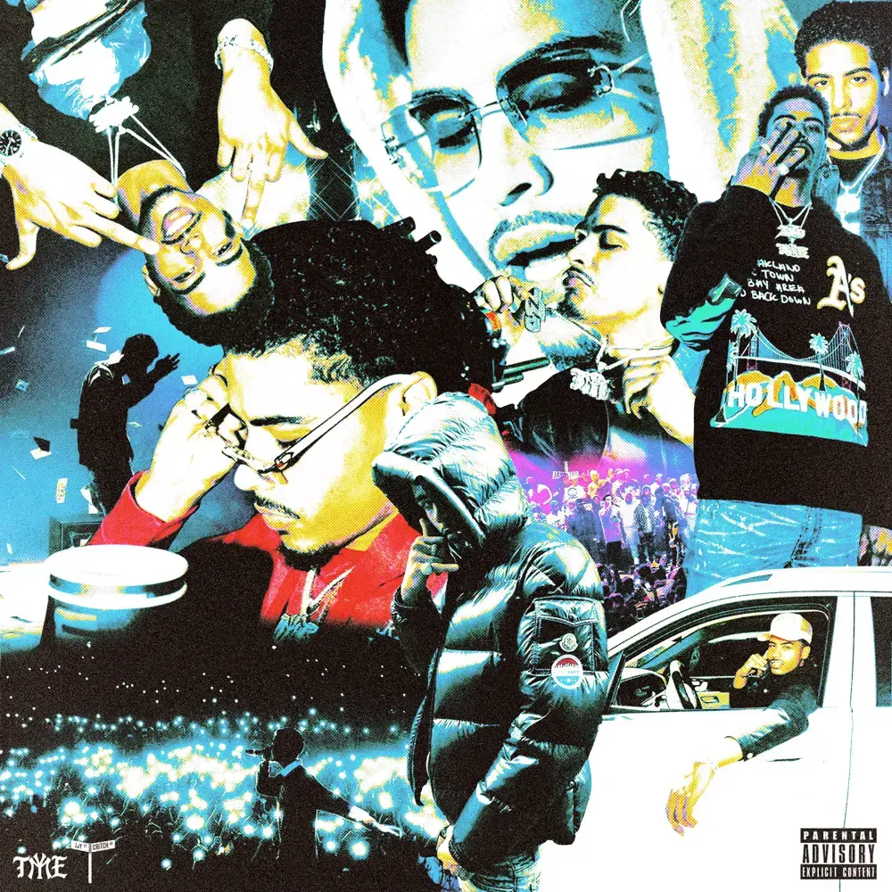 Album cover art for "Talk" by Jay Critch