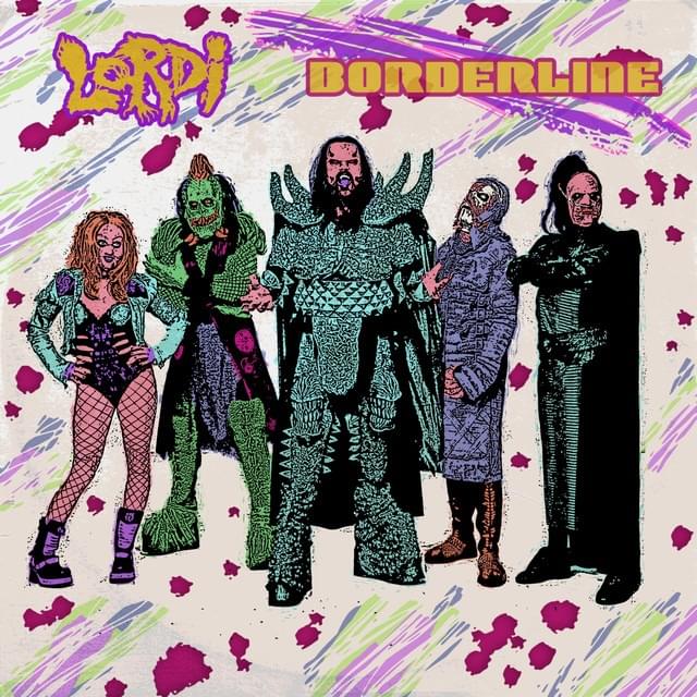 Album cover art for "Borderline" by Lordi