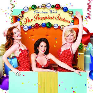 Album cover art for "Step Into Christmas" by The Puppini Sisters