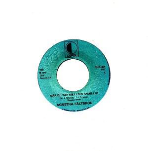 Album cover art for "När Du Tar Mej I Din Famn" by Agnetha Fältskog