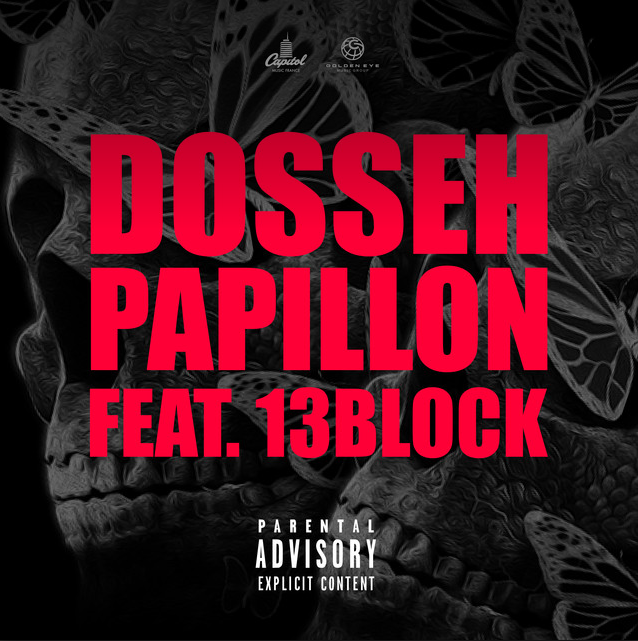 Album cover art for "Papillon" by Dosseh & 13 Block