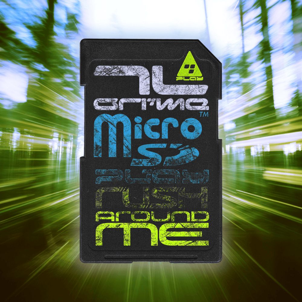 Album cover art for "Around Me" by RL Grime