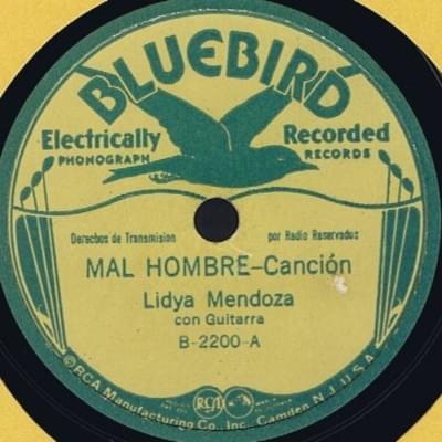 Album cover art for "Mal Hombre" by Lydia Mendoza