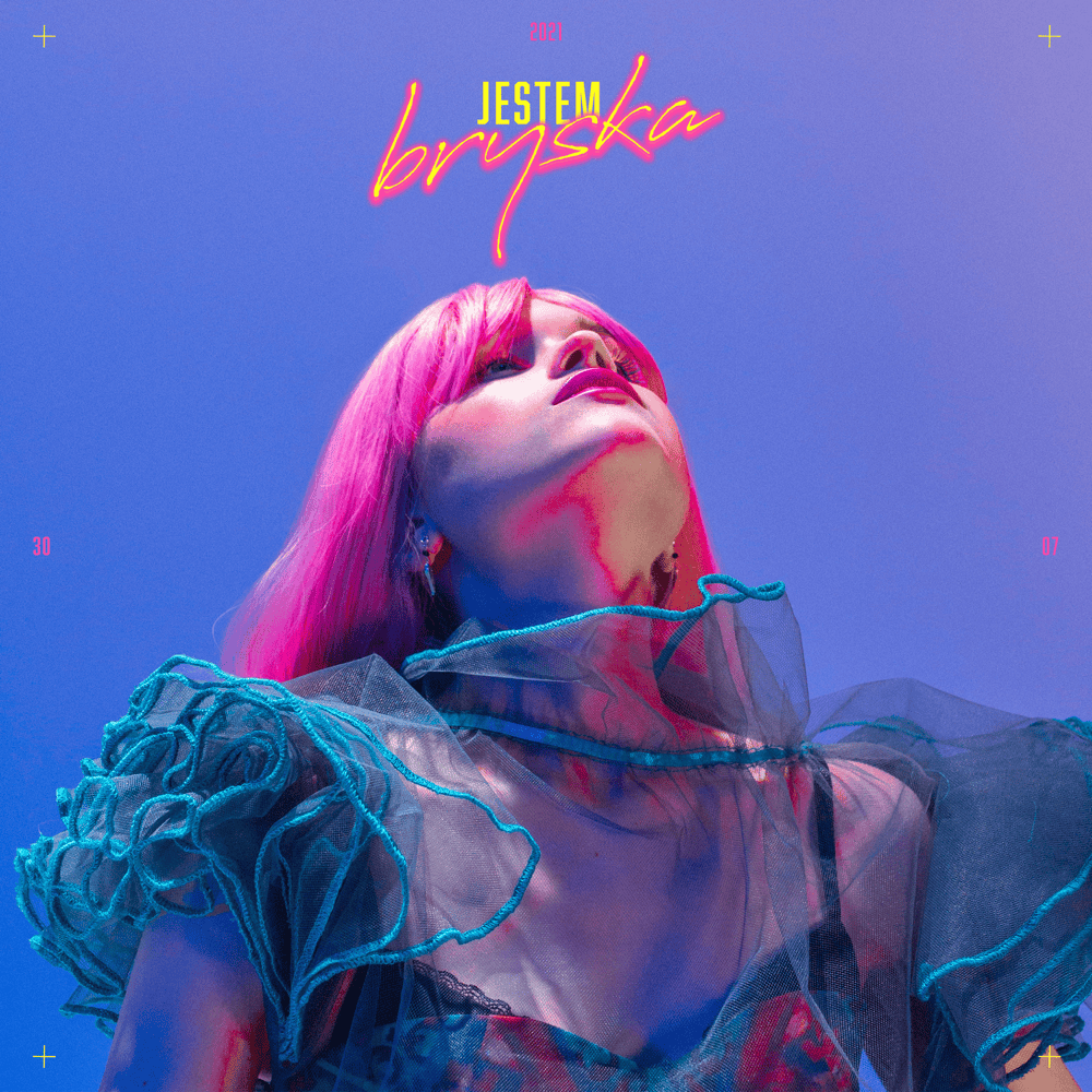 Album cover art for "jestem bryska" by bryska