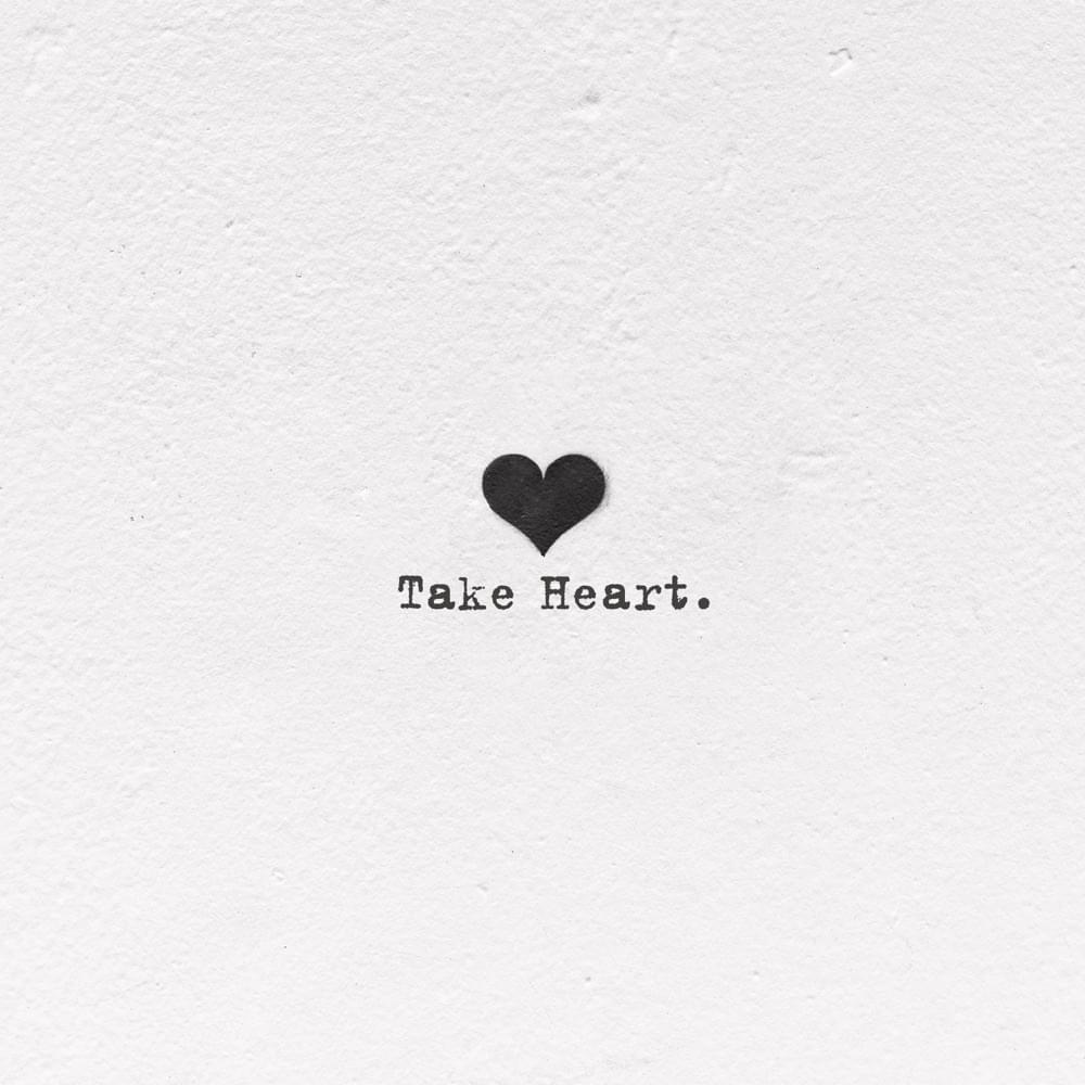 Album cover art for "Take Heart" by Matthew West