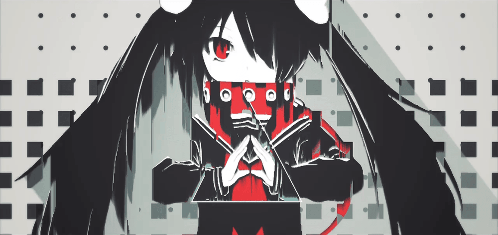 Album cover art for "ぼくらはみんな意味不明 (Nobody Makes Sense)" by ピノキオピー (PinocchioP) & 初音ミク (Hatsune Miku)