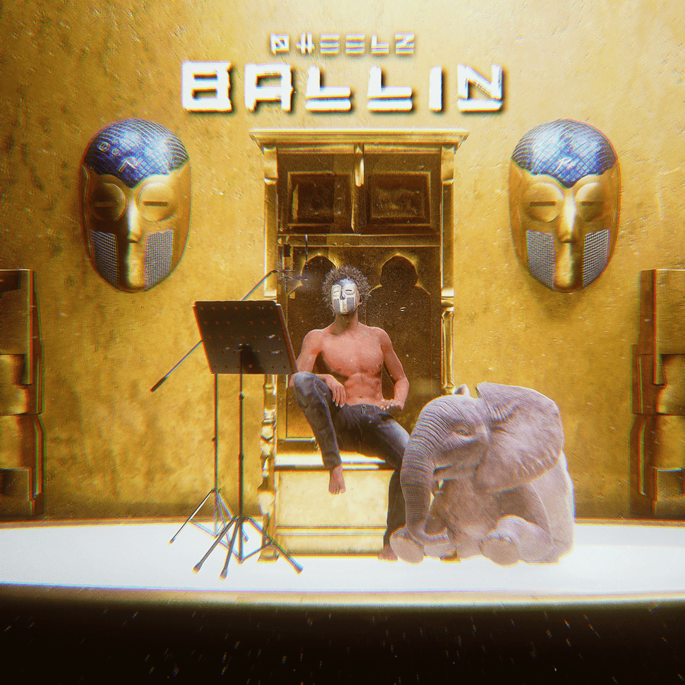 Album cover art for "Ballin" by Pheelz