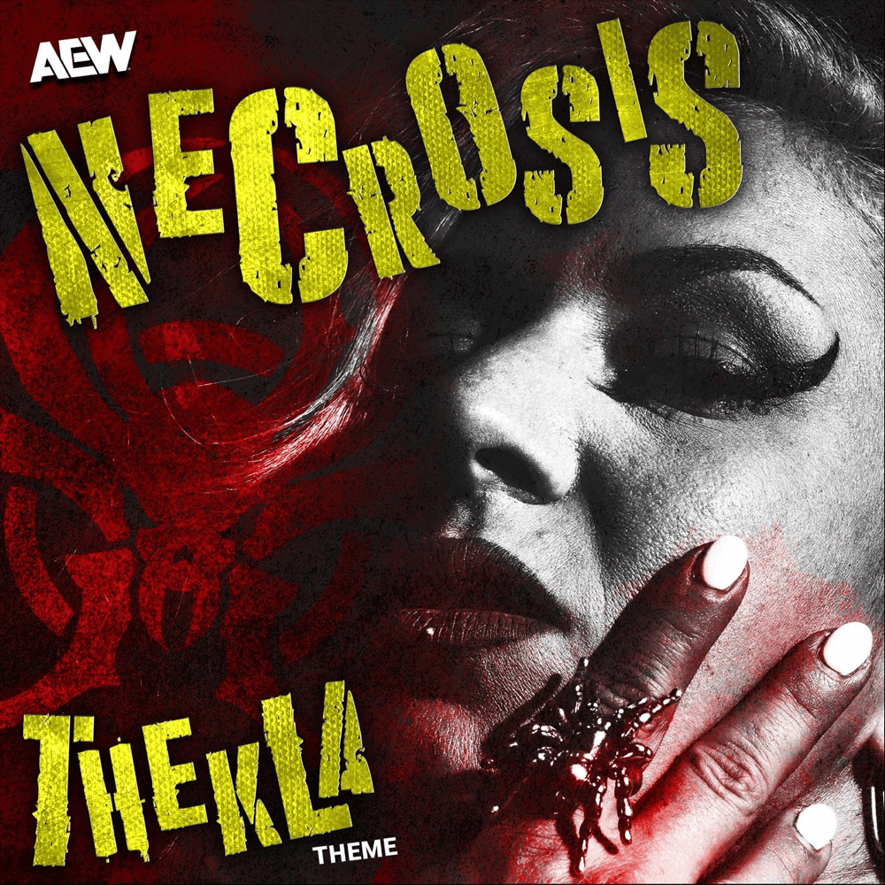 Album cover art for "Necrosis (Thekla Theme)" by AEW