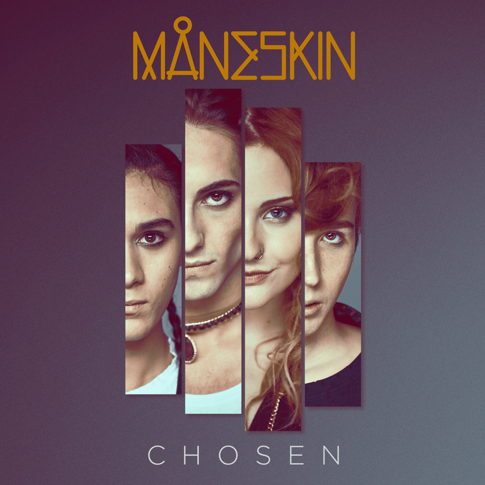 Album cover art for "Chosen" by Måneskin
