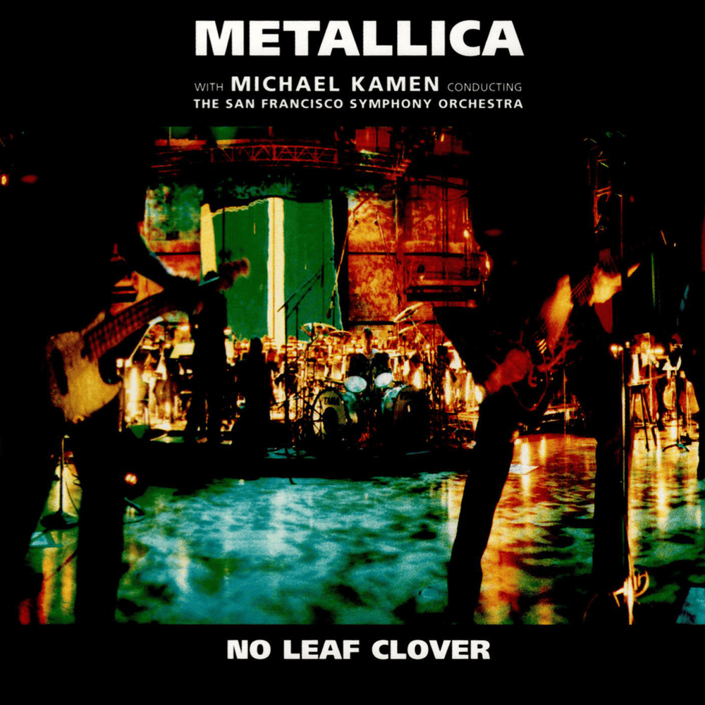 Album cover art for "No Leaf Clover (Live)" by Metallica