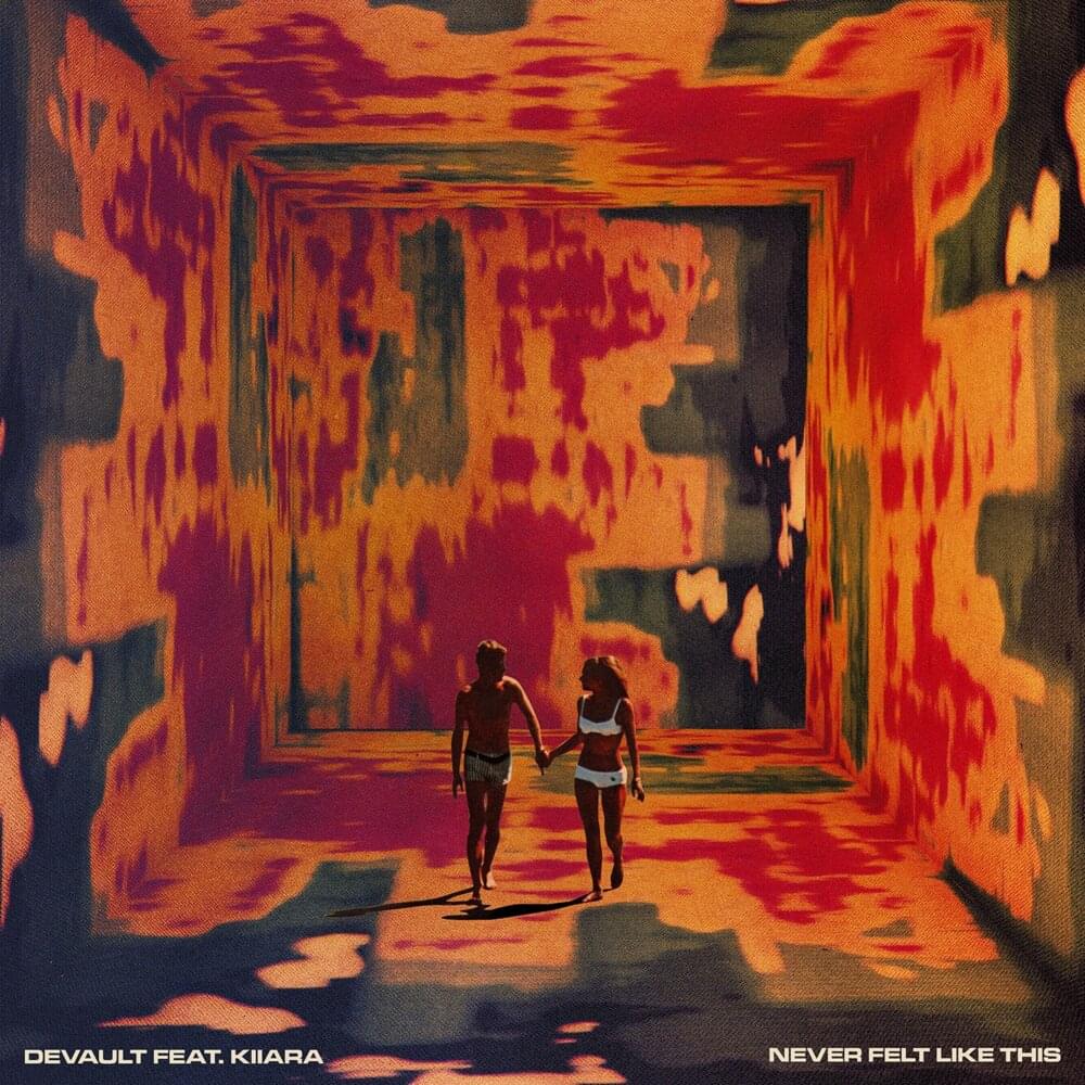 Album cover art for "Never Felt Like This" by Devault & Kiiara