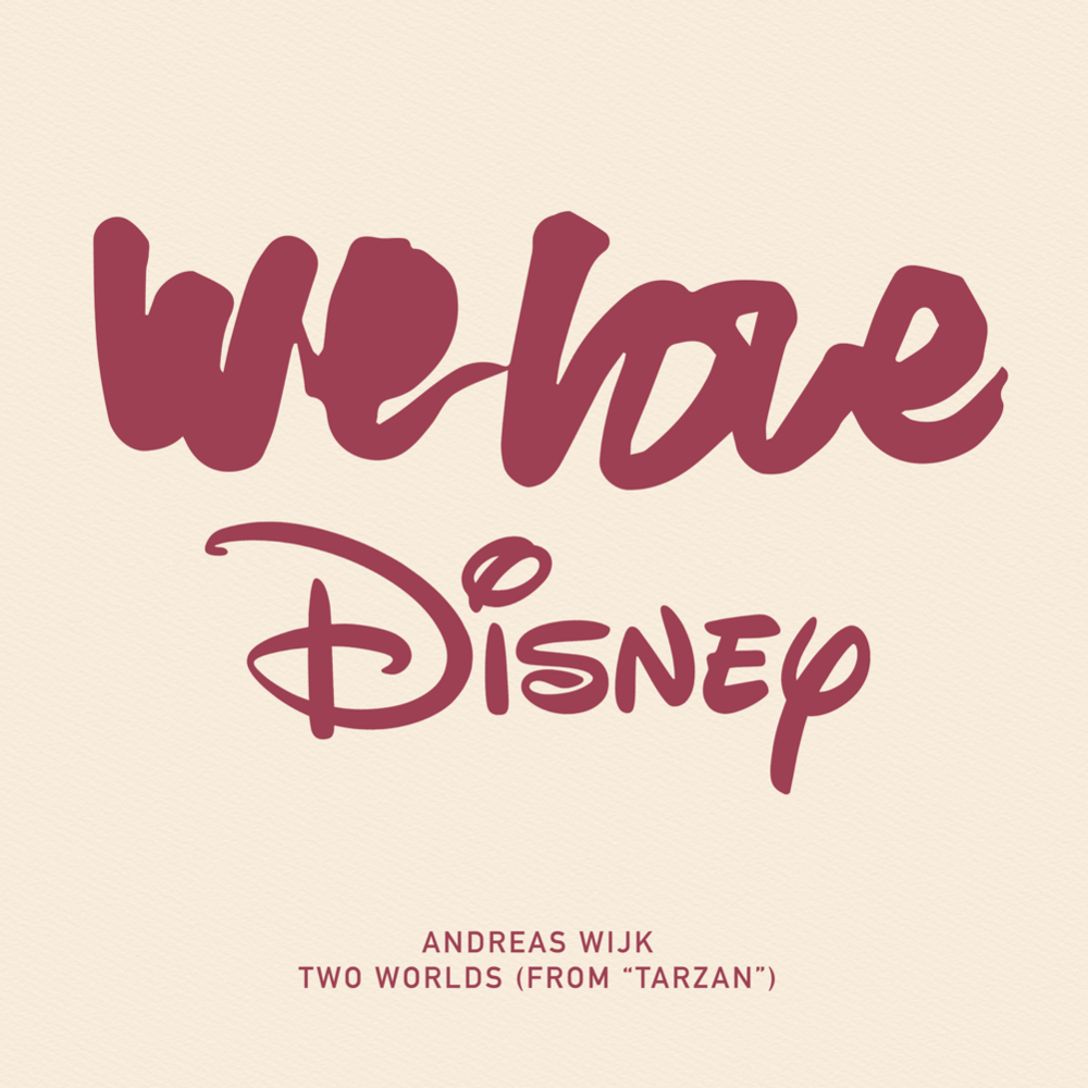 Album cover art for "Two Worlds" by Andreas Wijk