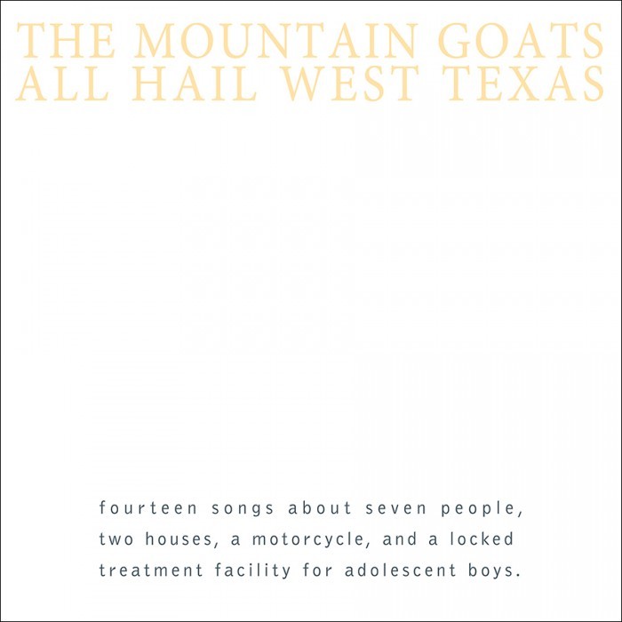Album cover art for "Jeff Davis County Blues" by The Mountain Goats