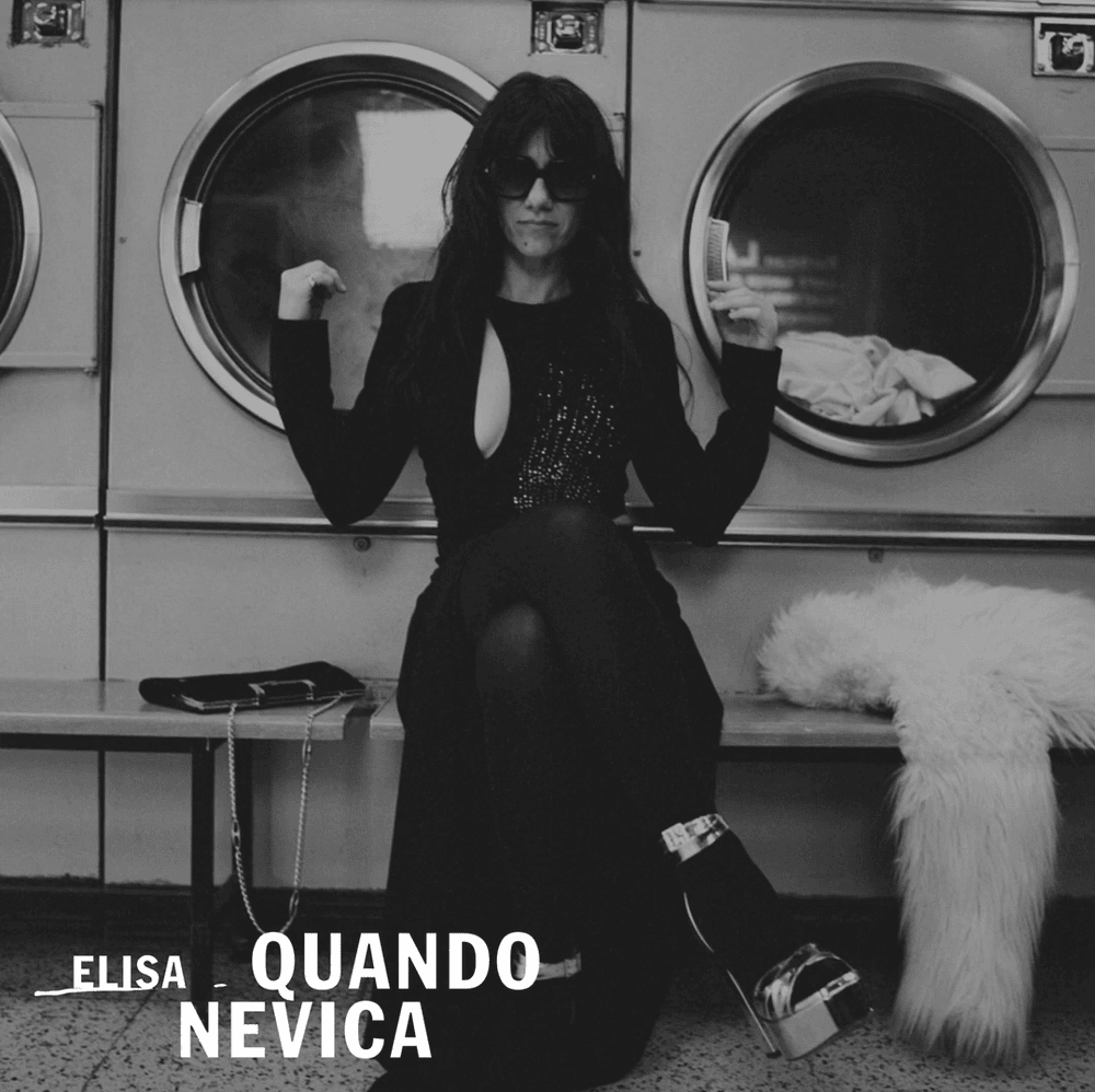 Album cover art for "Quando Nevica" by Elisa