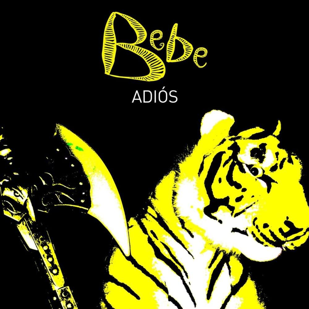 Album cover art for "Adiós" by Bebe